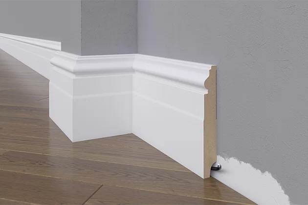 Широкий плинтус из МДФ